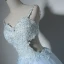 Sexy Evening Party Formal Dresses 2017 Evening Dresses  Sky Blue A-Line / Princess Floor-Length / Long Backless Spaghetti Straps Sleeveless Appliques Flower Sequins Beading