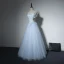 Sexy Evening Party Formal Dresses 2017 Evening Dresses  Sky Blue A-Line / Princess Floor-Length / Long Backless Spaghetti Straps Sleeveless Appliques Flower Sequins Beading