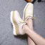 Vintage / Retro Black Street Wear Womens Shoes 2022 7 cm Wedges Square Toe Boots