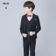 Modest / Simple Black Long Sleeve Boys Wedding Suits 2017