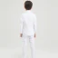 Simple Blanche Manches Longues Boys Wedding Suits 2017