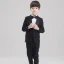 Simple Blanche Manches Longues Boys Wedding Suits 2017