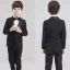 Simple Blanche Manches Longues Boys Wedding Suits 2017