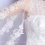 Chic / Belle Église Robe De Mariée 2017 En Dentelle Appliques Dos Nu Encolure Dégagée Sans Manches Chapel Train Blanche Princesse