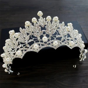 Bridal Jewelry 2017 Silver Crystal Metal Tiara Chic Beautiful