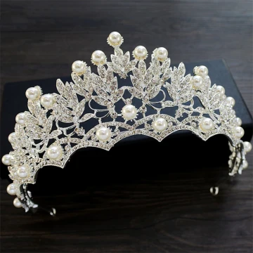 Bijoux Mariage 2017 Argenté Cristal Métal Tiare Chic Belle
