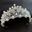 Bijoux Mariage 2017 Argenté Cristal Métal Tiare Chic / Belle