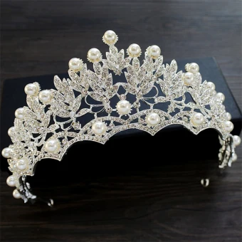 Bijoux Mariage 2017 Argenté Cristal Métal Tiare Chic Belle