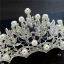 Bijoux Mariage 2017 Argenté Cristal Métal Tiare Chic / Belle