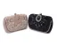 Vintage / Originale Noire Perle Faux Diamant Paillettes Cocktail Promo Pochette 2022