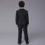 Proste / Simple Czerwone w kratę Długie Rękawy Boys Wedding Suits 2017