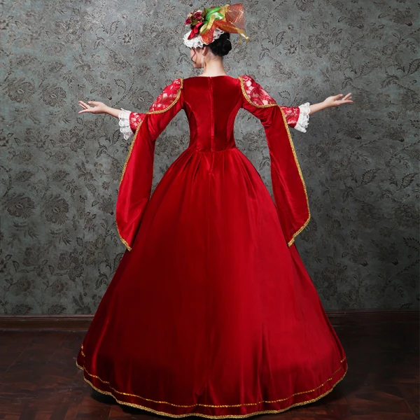 gown red dress Sienna Flare Gown– Teuta Matoshi