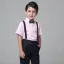 Modest / Simple Boys Wedding Suits 2017 White Short Sleeve