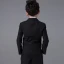 Modest / Simple Boys Wedding Suits Long Sleeve Black 2017