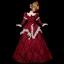 Vintage / Retro Medieval Red Ball Gown Prom Dresses 2021 Square Neckline Long Sleeve Zipper Up Floor-Length / Long Striped Beading Crystal Rhinestone Lace Satin Cosplay Prom Formal Dresses