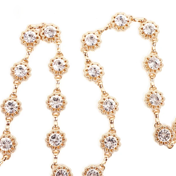 Stunning Charming Gold Prom Belt 2020 Metal Beading Rhinestone Homecoming Evening Party Accessories