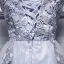 2 Piece Formal Dresses 2017 Cocktail Dresses Grey A-Line / Princess Asymmetrical Backless Sleeveless Strapless Appliques Flower
