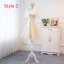 High Low Champagne Summer Bridesmaid Dresses 2018 A-Line / Princess Appliques Lace Asymmetrical Ruffle Backless Wedding Party Dresses