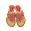 Schöne Weiß Sommer Perle Strass Strand Flache Sandalen Damen 2021 Peeptoes Sandaletten