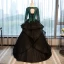 Classic Prom Dresses 2017 Ball Gown Lace Appliques Crystal Scoop Neck Backless Long Sleeve Floor-Length / Long Formal Dresses