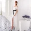 Modern / Fashion Ivory Formal Dresses 2018 A-Line / Princess Spaghetti Straps Backless Short Sleeve Ankle Length Evening Dresses