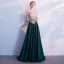 Luxury / Gorgeous Evening Dresses  2018 A-Line / Princess Crystal Beading Rhinestone V-Neck Strapless Backless Sleeveless Sweep Train Formal Dresses