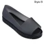 Confortable Noire Été Désinvolte Plage Plate Sandales Femme 2021 Peep Toes / Bout Ouvert Sandales