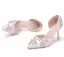 Schöne Weiß Brautschuhe 2018 Strass 8 cm Stilettos Spitzschuh Hochzeit Hochhackige