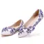 Fine Hvit Brudesko 2018 Rhinestone Spisse Flate Bryllup