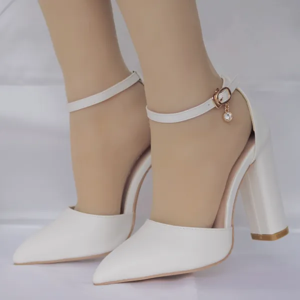 Shop heels white for Sale on Shopee Philippines-thanhphatduhoc.com.vn