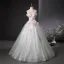 Bling Bling Mint Green Beading Sequins Pearl Lace Flower Appliques Prom Dresses 2025 Ball Gown Strapless Sleeveless Backless Floor-Length / Long Prom