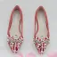 Mote Hvit Casual Damesko 2018 Perle Rhinestone Spisse Flate