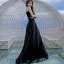 Sexy Black Honeymoon Maxi Dresses 2019 Spaghetti Straps Sleeveless Backless Floor-Length / Long Womens Clothing
