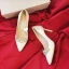 Glitzernden Ivory / Creme Brautschuhe 2019 Kristall Strass Pailletten 10 cm Stilettos Spitzschuh Hochzeit Pumps