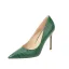 Chic / Beautiful Black Office OL Alligator Print Pumps 2021 Leather 8 cm Stiletto Heels Pointed Toe Pumps High Heels