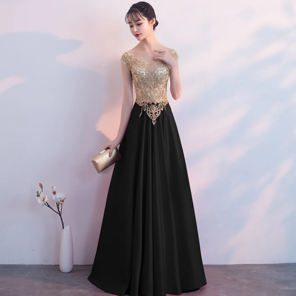 Charming Burgundy Evening Dresses 2019 A-Line / Princess V-Neck Lace Flower Rhinestone Short Sleeve Backless Floor-Length / Long Formal Dresses