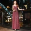 Bling Bling Bordeaux Paillettes Robe De Soirée 2019 Princesse Bretelles Spaghetti Sans Manches Dos Nu Métal Ceinture Longue Robe De Ceremonie