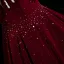 Demure Burgundy Sequins Prom Dresses 2025 A-Line / Princess Spaghetti Straps Sleeveless Backless Floor-Length / Long Formal Dresses