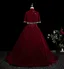 Demure Burgundy Sequins Prom Dresses 2025 A-Line / Princess Spaghetti Straps Sleeveless Backless Floor-Length / Long Formal Dresses