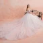 Elegant White Wedding Dresses 2019 A-Line / Princess Off-The-Shoulder Beading Tassel Lace Flower Short Sleeve Backless Royal Train