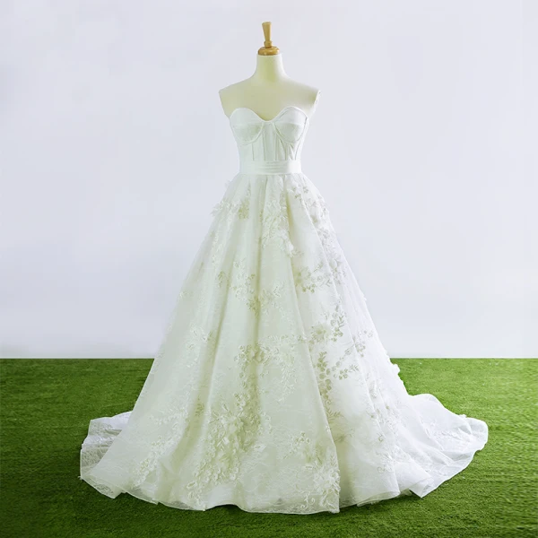 Elegant Perle Rosa Ballkjoler 2018 Prinsesse Perle Appliques Kjæreste Ryggløse Uten Ermer Chapel Train Formelle Kjoler