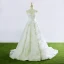 Elegant Perle Rosa Ballkjoler 2018 Prinsesse Perle Appliques Kjæreste Ryggløse Uten Ermer Chapel Train Formelle Kjoler