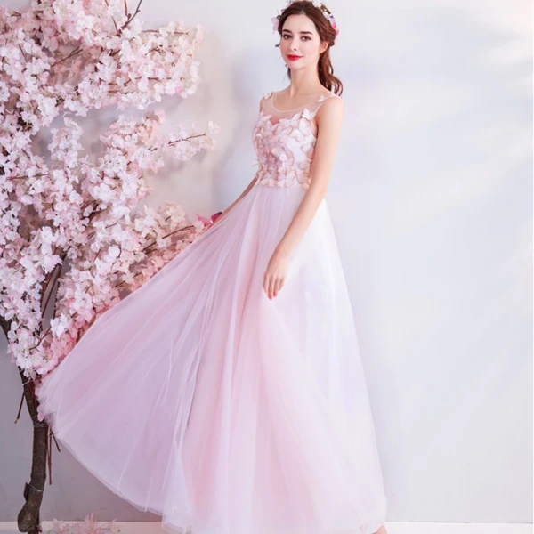 ankle length formal dresses Simple A Line Ankle Length V Neck Chiffon Prom Dresses Formal Dresses