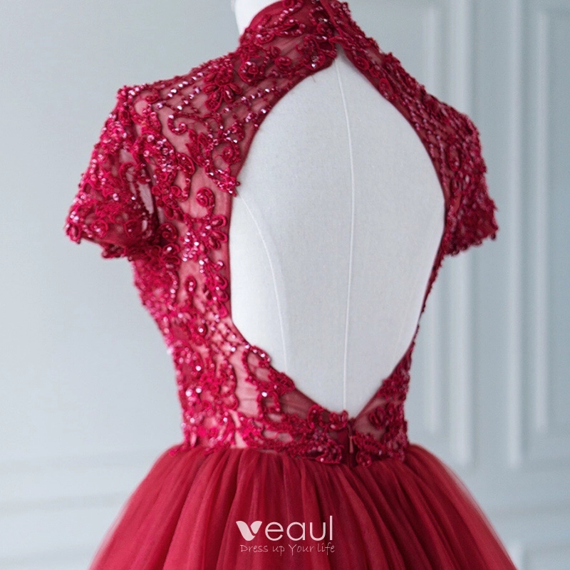 High neck prom dresses 2018 online