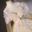 Chic / Beautiful Yellow Appliques Sequins Prom Dresses 2025 Ball Gown Off-The-Shoulder Long Sleeve Backless Floor-Length / Long Prom Formal Dresses