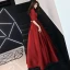 Vintage / Retro Modest / Simple Burgundy Prom Dresses 2019 A-Line / Princess High Neck 1/2 Sleeves Floor-Length / Long Formal Dresses