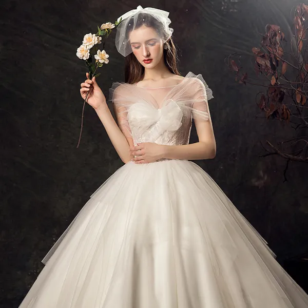 veil audrey hepburn inspired wedding gowns