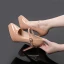 Chic / Beautiful Nude Evening Party Pumps 2021 Patent Leather Waterproof 12 cm Stiletto Heels Pointed Toe Pumps High Heels