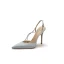 Charming Black Street Wear Cocktail Party Evening Party Womens Sandals 2021 Leather Rhinestone X-Strap 10 cm Stiletto Heels Pointed Toe Womens Shoes High Heels