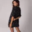 Fashion Summer Street Wear Black Printing Women T-Shirts 2021 Loose Scoop Neck 1/2 Sleeves Women's Tops T-shirt